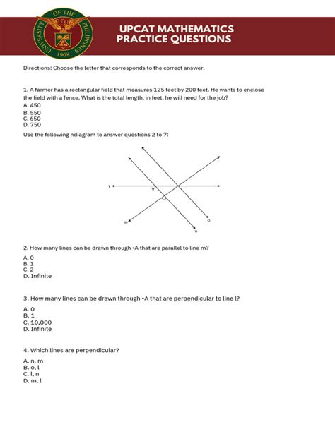 feucat reviewer pdf|UPCAT Set 2 Mathematics Practice Questions .